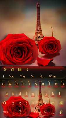 Emulate Android APK Red Rose Eiffel Tower Keyboard Theme Emulate Android APK Red Rose Eiffel Tower Keyboard Theme