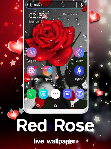 Run android online APK Red Rose Particle LiveWallpaper from MyAndroid or emulate Red Rose Particle LiveWallpaper using MyAndroid
