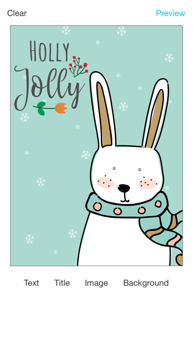 Emulate iPhone app Red stamp E cards greetings using MyAndroid