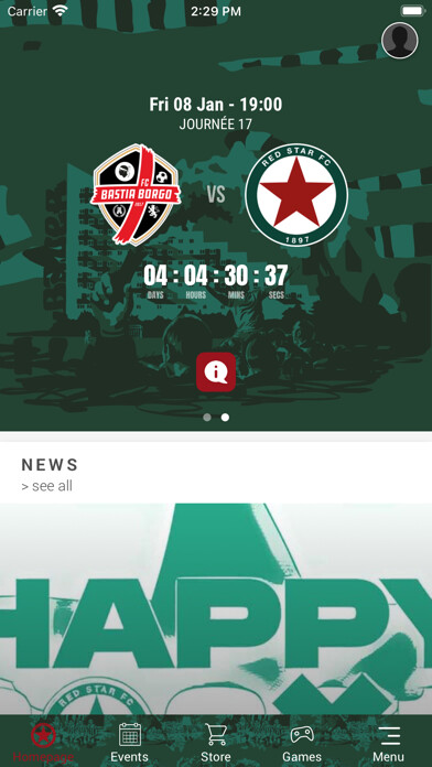 Emulate iPhone app Red Star FC using MyAndroid