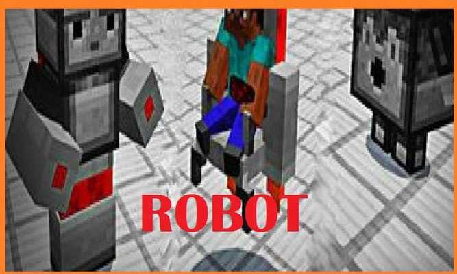 Emulate Android APK Redstone Robots Addon For MCPE Emulate Android APK Redstone Robots Addon For MCPE