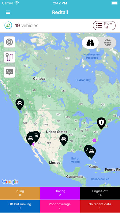 Emulate iPhone app Redtail Fleet using MyAndroid