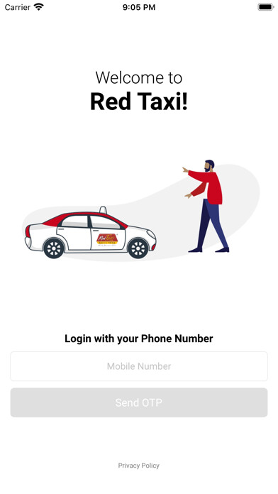 Emulate iPhone app Red Taxi using MyAndroid Emulate iPhone app Red Taxi using MyAndroid