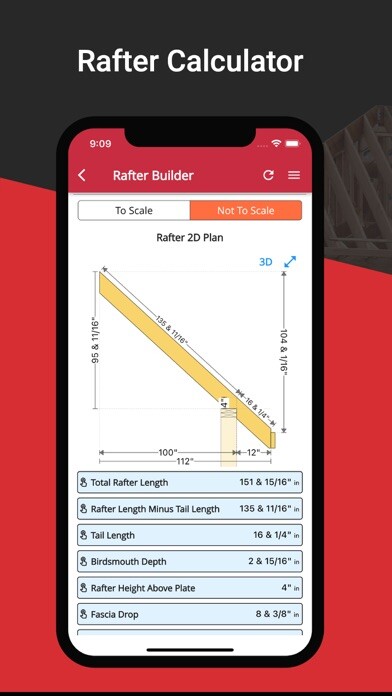 Emulate iPhone app RedX Roof - Rafter Calculator using MyAndroid Emulate iPhone app RedX Roof - Rafter Calculator using MyAndroid