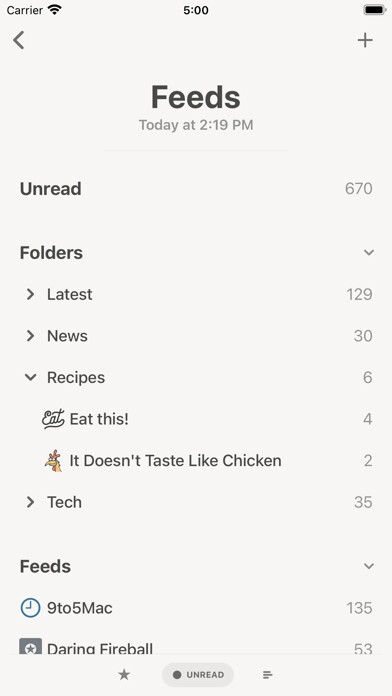Emulate iPhone app Reeder 5 using MyAndroid Emulate iPhone app Reeder 5 using MyAndroid