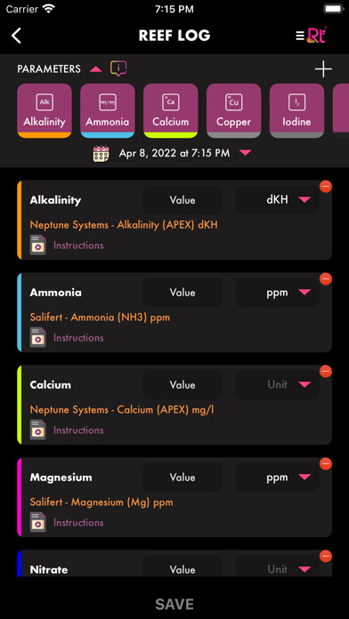 Emulate iPhone app ReefTrace using MyAndroid