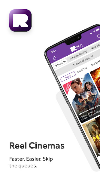 Emulate iPhone app Reel Cinemas using MyAndroid Emulate iPhone app Reel Cinemas using MyAndroid