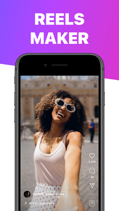 Emulate iPhone app Reel Maker using MyAndroid
