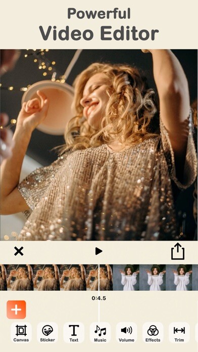 Emulate iPhone app ReelOut Video Editor & Maker using MyAndroid