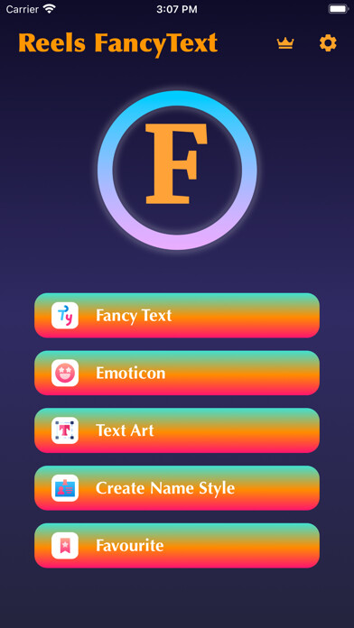 Emulate iPhone app Reels FancyText using MyAndroid Emulate iPhone app Reels FancyText using MyAndroid