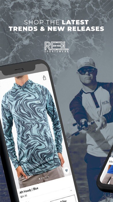 Emulate iPhone app Reel Sportswear using MyAndroid