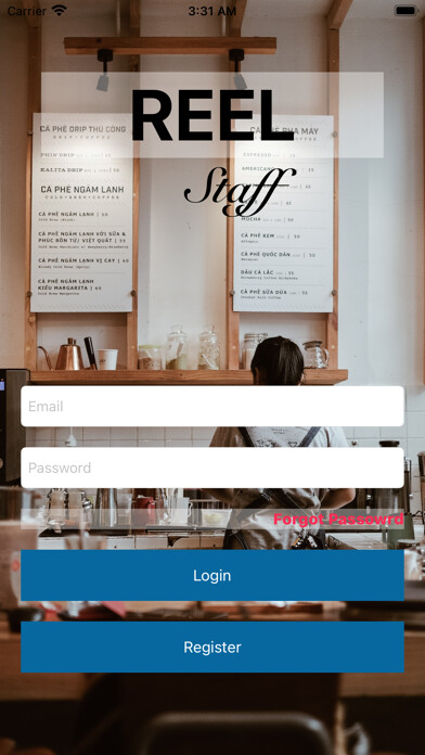 Emulate iPhone app Reel Staff using MyAndroid