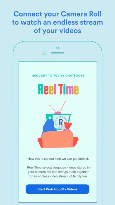 Emulate iPhone app Reel Time by Chatbooks using MyAndroid