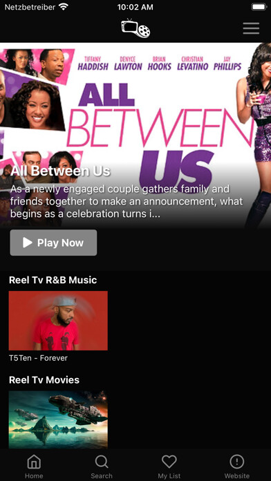Emulate iPhone app Reel Tv Network using MyAndroid Emulate iPhone app Reel Tv Network using MyAndroid