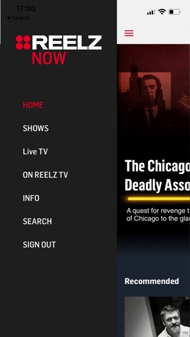 Emulate iPhone app REELZ NOW using MyAndroid