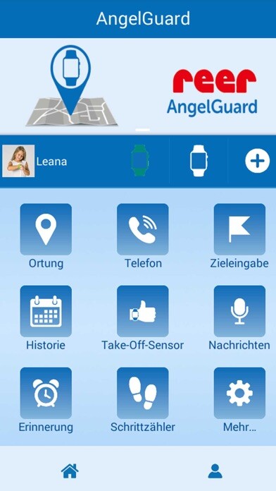 Emulate iPhone app reer AngelGuard GPS-Uhr using MyAndroid Emulate iPhone app reer AngelGuard GPS-Uhr using MyAndroid