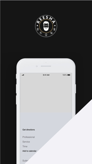 Emulate iPhone app REESHA BARBERS using MyAndroid Emulate iPhone app REESHA BARBERS using MyAndroid