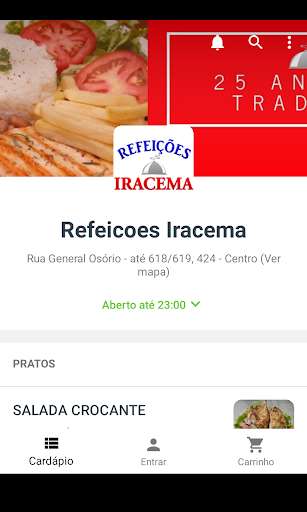 Run android online APK Refeicoes Iracema from MyAndroid or emulate Refeicoes Iracema using MyAndroid