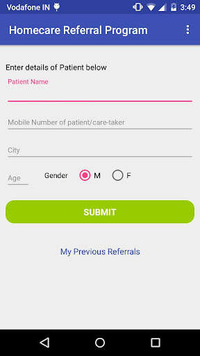 Emulate Android APK Refer A Patient Emulate Android APK Refer A Patient