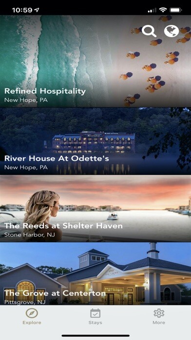 Emulate iPhone app Refined Hospitality using MyAndroid