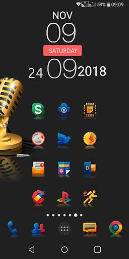 Run android online APK Reflector - Icon Pack from MyAndroid or emulate Reflector - Icon Pack using MyAndroid