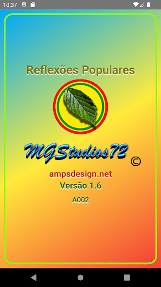 Run android online APK Reflexões Populares from MyAndroid or emulate Reflexões Populares using MyAndroid
