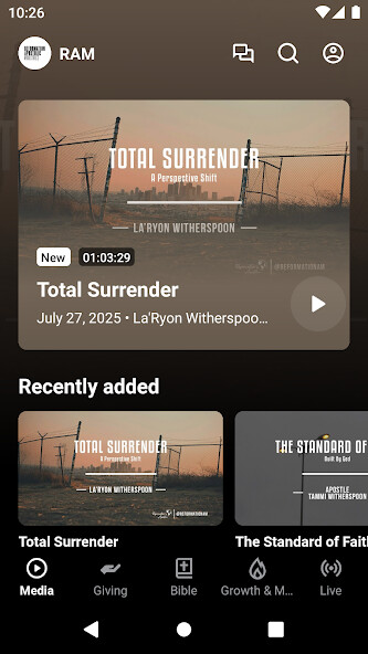 Emulate iPhone app Reformation AM using MyAndroid