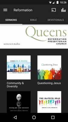 Emulate Android APK Reformation Church App