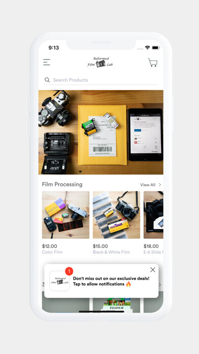 Emulate iPhone app Reformed Film Lab using MyAndroid Emulate iPhone app Reformed Film Lab using MyAndroid