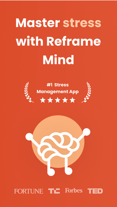 Emulate iPhone app Reframe Mind: Master Stress using MyAndroid