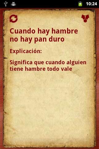 Run android online APK Refranero Español from MyAndroid or emulate Refranero Español using MyAndroid