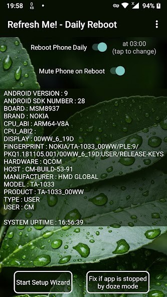 Run android online APK Refresh - Auto Reboot, No Root from MyAndroid or emulate Refresh - Auto Reboot, No Root using MyAndroid