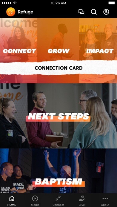 Emulate iPhone app Refuge Church New Port Richey using MyAndroid Emulate iPhone app Refuge Church New Port Richey using MyAndroid