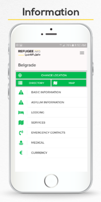 Emulate Android APK Refugee Info Emulate Android APK Refugee Info