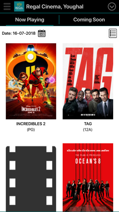 Emulate iPhone app Regal Cinema Youghal using MyAndroid Emulate iPhone app Regal Cinema Youghal using MyAndroid