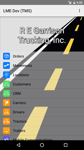 Run android online APK R. E. Garrison Trucking, Inc. from MyAndroid or emulate R. E. Garrison Trucking, Inc. using MyAndroid