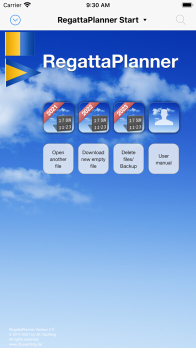 Emulate iPhone app RegattaPlanner using MyAndroid