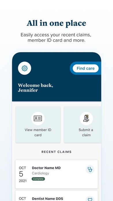Emulate iPhone app Regence Health Insurance using MyAndroid