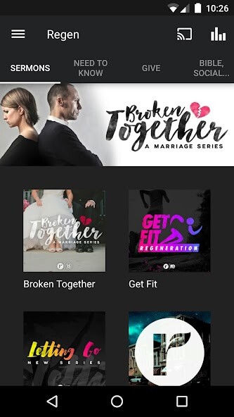 Emulate Android APK Regeneration Church