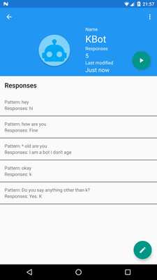 Emulate Android APK Regex Chatbot Creator Emulate Android APK Regex Chatbot Creator