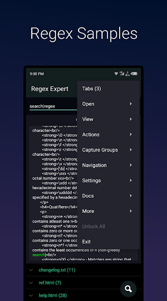 Run android online APK Regex Search Expert from MyAndroid or emulate Regex Search Expert using MyAndroid Run android online APK Regex Search Expert from MyAndroid or emulate Regex Search Expert using MyAndroid