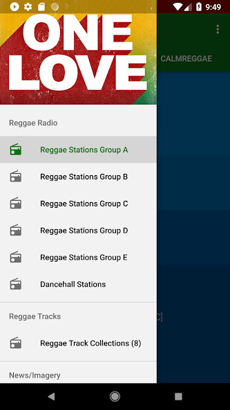 Run android online APK Reggae Music Now from MyAndroid or emulate Reggae Music Now using MyAndroid