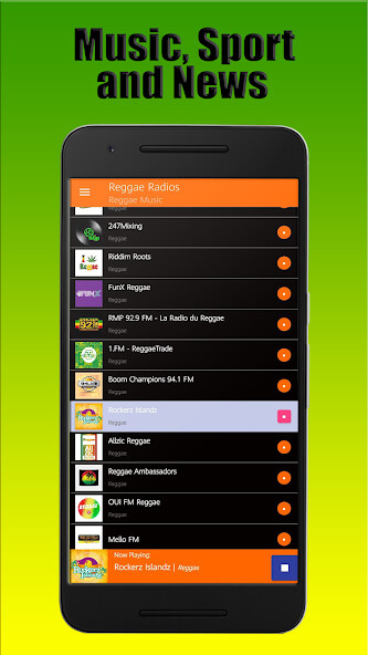 Run android online APK Reggae Radio from MyAndroid or emulate Reggae Radio using MyAndroid