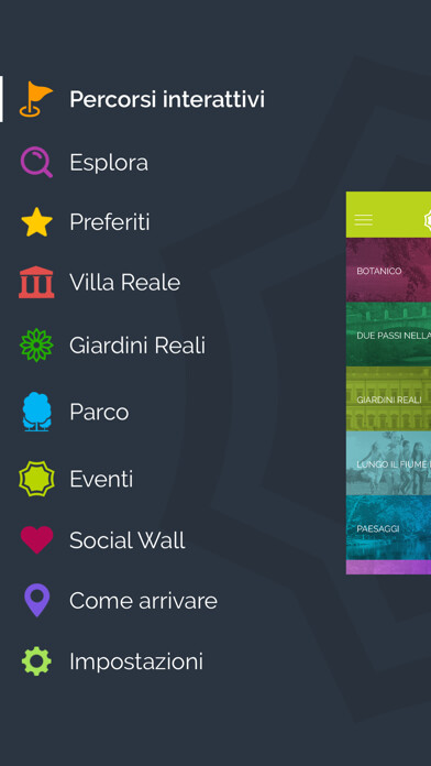 Emulate iPhone app Reggia Monza using MyAndroid
