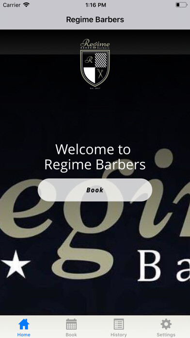 Emulate iPhone app Regime Barbers using MyAndroid Emulate iPhone app Regime Barbers using MyAndroid
