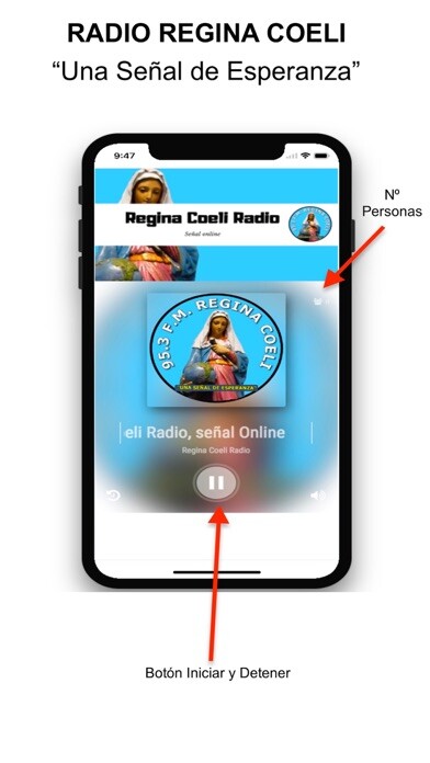 Emulate iPhone app Regina Coeli Radio using MyAndroid Emulate iPhone app Regina Coeli Radio using MyAndroid