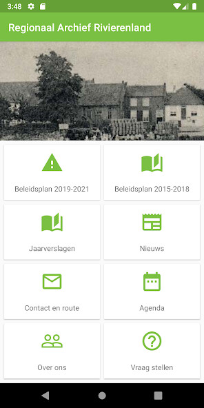 Run android online APK Regionaal Archief Rivierenland from MyAndroid or emulate Regionaal Archief Rivierenland using MyAndroid