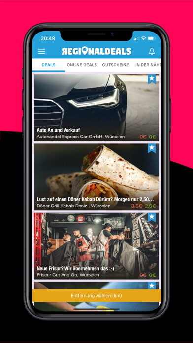 Emulate iPhone app RegionalDeals using MyAndroid Emulate iPhone app RegionalDeals using MyAndroid