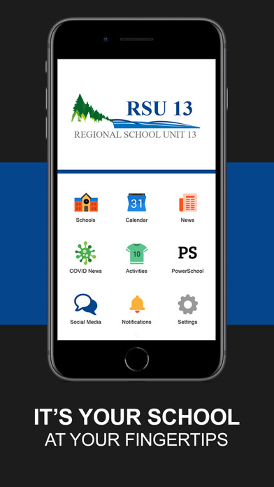 Emulate iPhone app Regional School Unit #13 using MyAndroid Emulate iPhone app Regional School Unit #13 using MyAndroid