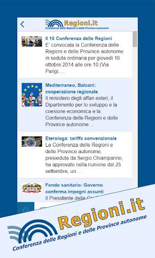 Run android online APK Regioni.it from MyAndroid or emulate Regioni.it using MyAndroid